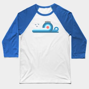 Wild Waves Baseball T-Shirt